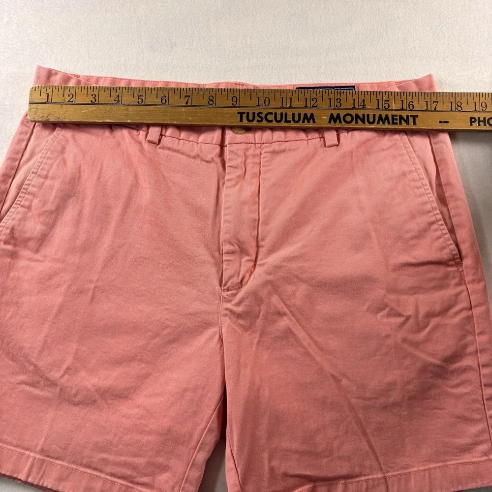 Vineyard Vines Breaker Shorts Mens 35 Salmon Chino 7